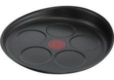 Tefal 1X Ingenio Mix Alüminyum 27 cm Krep Tava Siyah