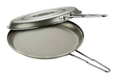 Oneteknoloji Metal Saplı Granit 32 cm Balık Tava Gri