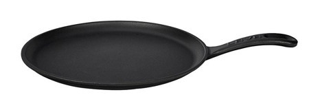 Lava Döküm 26 cm Krep Tava Siyah