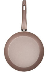 Emsan Premium Plastik Saplı Granit 26 cm Düz Tava Rose Gold