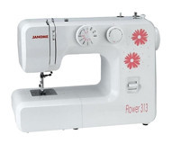 Janome Flower 313 Mekanik Düz Dikiş Ev Tipi Dikiş Makinesi