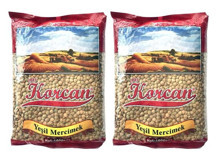Korcan Yeşil Mercimek 2x1 kg