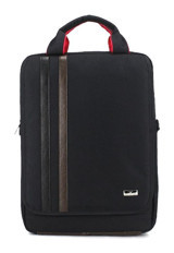 Case Club 13.3-14 inç Kumaş Su Geçirmez Sırt Laptop Çantası Kahverengi-Siyah