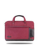 Classone Ravenna VP1505 15.6 inç Kumaş Su Geçirmez El-Omuz Laptop Çantası Bordo