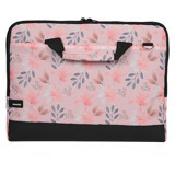 Moserini Taban Korumalı 15.6 inç Kumaş El-Omuz Laptop Çantası Pembe