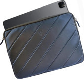 Rich Smith 6218 13 inç Deri Su Geçirmez Kılıf Laptop Çantası Lacivert