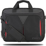 Classone Taranto VP3000 15.6 inç Kumaş Su Geçirmez El-Omuz Laptop Çantası Siyah