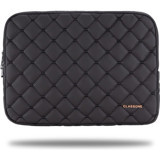 Classone WKL1400 13-14 inç Kumaş Su Geçirmez Kılıf Laptop Çantası Siyah