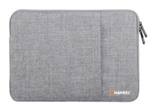 Haweel 13 inç Oxford Kumaş Su Geçirmez Kılıf Laptop Çantası Gri