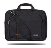 Classone Ul160 13.6-15.6 inç Kumaş Su Geçirmez El-Omuz Laptop Çantası Siyah