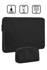The Moda West 16.9 inç Kumaş Su Geçirmez Kılıf Laptop Çantası Füme