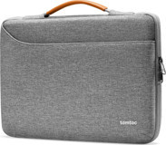 Tomtoc Defender A22-E02G01 16 inç Polyester Su Geçirmez El-Omuz Laptop Çantası Gri
