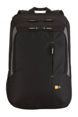Case Logic 17 inç Kumaş Su Geçirmez Sırt Laptop Çantası Gri-Siyah