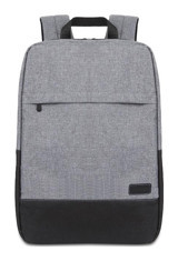 Mack Unicity MCC-406 15.6 inç Kumaş Su Geçirmez Sırt Laptop Çantası Gri