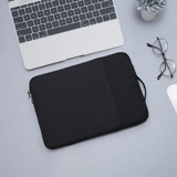 Gubisi A2442-A2779 12-13.3-14-15 inç Kumaş Kılıf Laptop Çantası Siyah