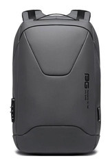 Bange BG22188 15.6 inç Oxford Kumaş Su Geçirmez Sırt Laptop Çantası Gri