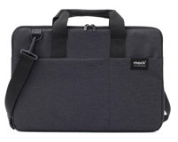Mack CityFit MCC-703 15.6 inç Kumaş Su Geçirmez El-Omuz Laptop Çantası Siyah