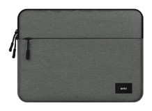 Jms 56974953 15.6 inç Suni Deri Su Geçirmez Kılıf Laptop Çantası Siyah