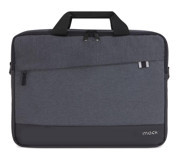 Mack Unicity Eco 15.6 inç Kumaş Su Geçirmez El-Omuz Laptop Çantası Siyah