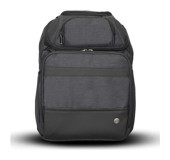 Plm DRAG-00BL0-15 15 inç Keten Kumaş Sırt Laptop Çantası Siyah