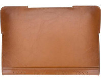 Bouletta Chester RST2EF 16 inç Deri Su Geçirmez Kılıf Laptop Çantası Taba