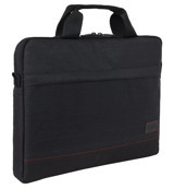 Mack Unicity MCC-401 14.1 inç Kumaş Su Geçirmez El-Omuz Laptop Çantası Siyah