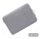 Gubisi A2442-A2289-A2251 13.6 inç Kumaş Su Geçirmez Kılıf Laptop Çantası Gri