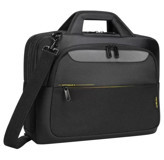 Targus TCG470GL 17.3 inç Polyester Su Geçirmez El-Omuz Laptop Çantası Siyah