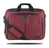 Classone Taranto VP3405 14 inç Kumaş Su Geçirmez El-Omuz Laptop Çantası Bordo
