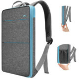 Zinz G02BL01 13-14 inç Pet Su Geçirmez Sırt Laptop Çantası Gri