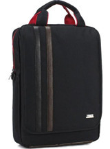 Case Club 15.6 inç Kumaş Sırt Laptop Çantası Kahverengi-Siyah