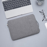 Gubisi 13.3-14 inç Kumaş Kılıf Laptop Çantası Açık Gri