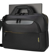 Targus TCG460GL 15.6 inç Polyester Su Geçirmez El-Omuz Laptop Çantası Siyah