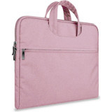 Arabulalaca A2779 14 inç Polyester Su Geçirmez Kılıf Laptop Çantası Pembe