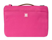 Minbag Michael 15 inç Polyester Su Geçirmez El-Omuz Laptop Çantası Pembe