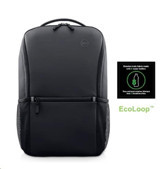 Dell Ecollop Essential 16 inç Polyester Su Geçirmez Sırt Laptop Çantası Siyah