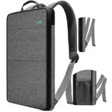 Zinz G02BK02 15.6 inç Pet Su Geçirmez Sırt Laptop Çantası Gri