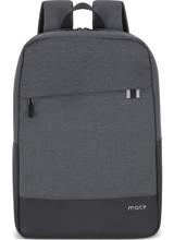 Mack Unicity Eco MCE-1103 15.6 inç Kumaş Su Geçirmez Sırt Laptop Çantası Siyah