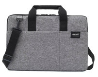 Mack CityFit MCC-704 15.6 inç Kumaş Su Geçirmez El-Omuz Laptop Çantası Gri