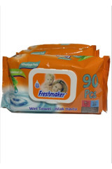 Freshmaker Aloe Vera 90 Yaprak 3'lü Islak Mendil