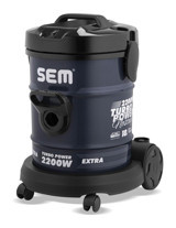 Sem SV110 2200 W Yatay Sentetik Toz Torbalı Süpürge Antrasit
