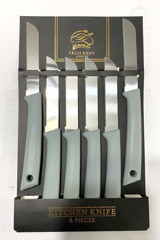 Cooker CKR-2959 Saplı Paslanmaz Çelik Gövdeli 6 Parça Meyve Bıçağı Seti