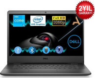 Dell Vostro 3400 N4001VN3400U0002 Dahili UHD Graphics Intel Core i3 1115G4 4 GB Ram 256 GB SSD 14 inç HD Freedos Laptop