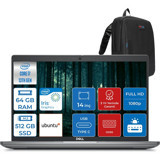 Dell Latitude 5440 544014EMEAVPU06 Dahili Iris Xe Graphics Eligible Intel Core i7 1370P 64 GB Ram 512 GB SSD 14 inç Full HD Ubuntu Laptop + Zetta Çanta