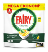 Fairy Hepsi Bir Arada Tablet Bulaşık Makinesi Deterjanı 100 Adet