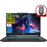 MSI Cyborg 15 A13VF-1204XTR-A56 Harici GeForce RTX 4060 Intel Core i5 13420H 64 GB Ram 4 TB SSD 15.6 inç Full HD Windows 11 Home Gaming Laptop + Anzar Mouse