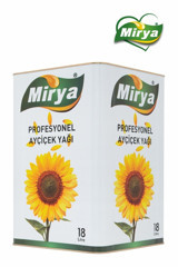 Mirya Teneke Ayçiçek Yağı 18 lt