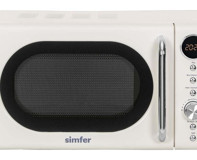 Simfer SK4605 Krem 20 lt Retro Solo Mikrodalga Fırın