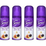 Sesu Böğürtlen & Badem Ağda Yağı 4 x 150 ml