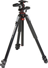 Manfrotto MK055XPRO3-3W 3 Kademeli Pan-Tilt Head Tripod 183 cm
